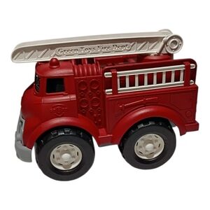 Green Toys Large Kids Red Toy Fire Truck Engine Boys Girls